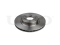 Front brake disc thumb