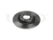 Rear brake disc thumb