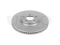 Front brake disc with Geomet® coating thumb