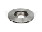 Front brake disc thumb