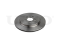 Rear brake disc thumb