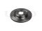 Rear brake disc thumb