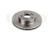Front brake disc thumb