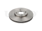 Front brake disc thumb