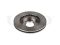 Front brake disc thumb