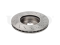 Front brake disc thumb
