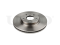 Front brake disc thumb
