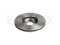 Front brake disc thumb