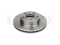 Front brake disc thumb