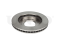 Front brake disc thumb