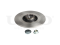 Rear brake disc thumb