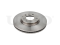 Front brake disc thumb