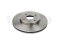 Front brake disc thumb