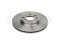 Front brake disc thumb