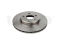 Front brake disc thumb