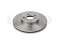 Front brake disc thumb