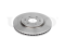 Front brake disc thumb