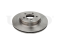 Front brake disc thumb