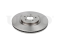 Front brake disc thumb