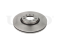 Front brake disc thumb