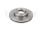 Front brake disc thumb