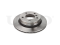 Rear brake disc thumb