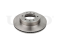 Front brake disc thumb