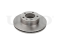 Front brake disc thumb