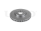 Front brake disc with Geomet® coating thumb