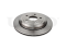 Rear brake disc thumb