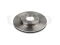 Front brake disc thumb