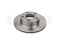 Front brake disc thumb