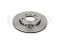 Front brake disc thumb