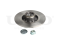 Rear brake disc thumb