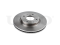 Front brake disc thumb