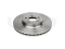 Front brake disc thumb
