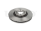 Front brake disc thumb
