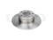 Front brake disc thumb
