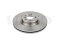 Front brake disc thumb