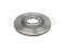 Front brake disc thumb