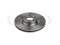 Front brake disc thumb