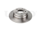 Rear brake disc thumb