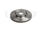 Front brake disc thumb