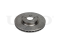 Front brake disc thumb