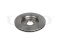 Rear brake disc thumb
