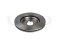 Front brake disc thumb