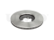 Front brake disc thumb