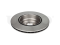 Rear brake disc thumb