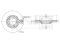 Front brake disc thumb