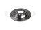 Rear brake disc thumb